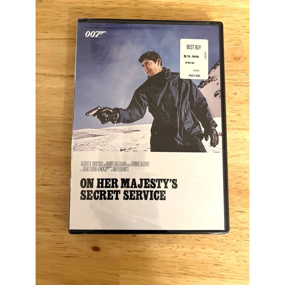On Her Majestys Secret Service 1969 DVD Collectors Edition George Lazenby Pre-Ow